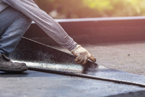 Professional Exterior Waterproofing technician working in Phoenix, OR